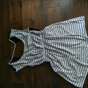 Cute black and white Charlotte Russe dress